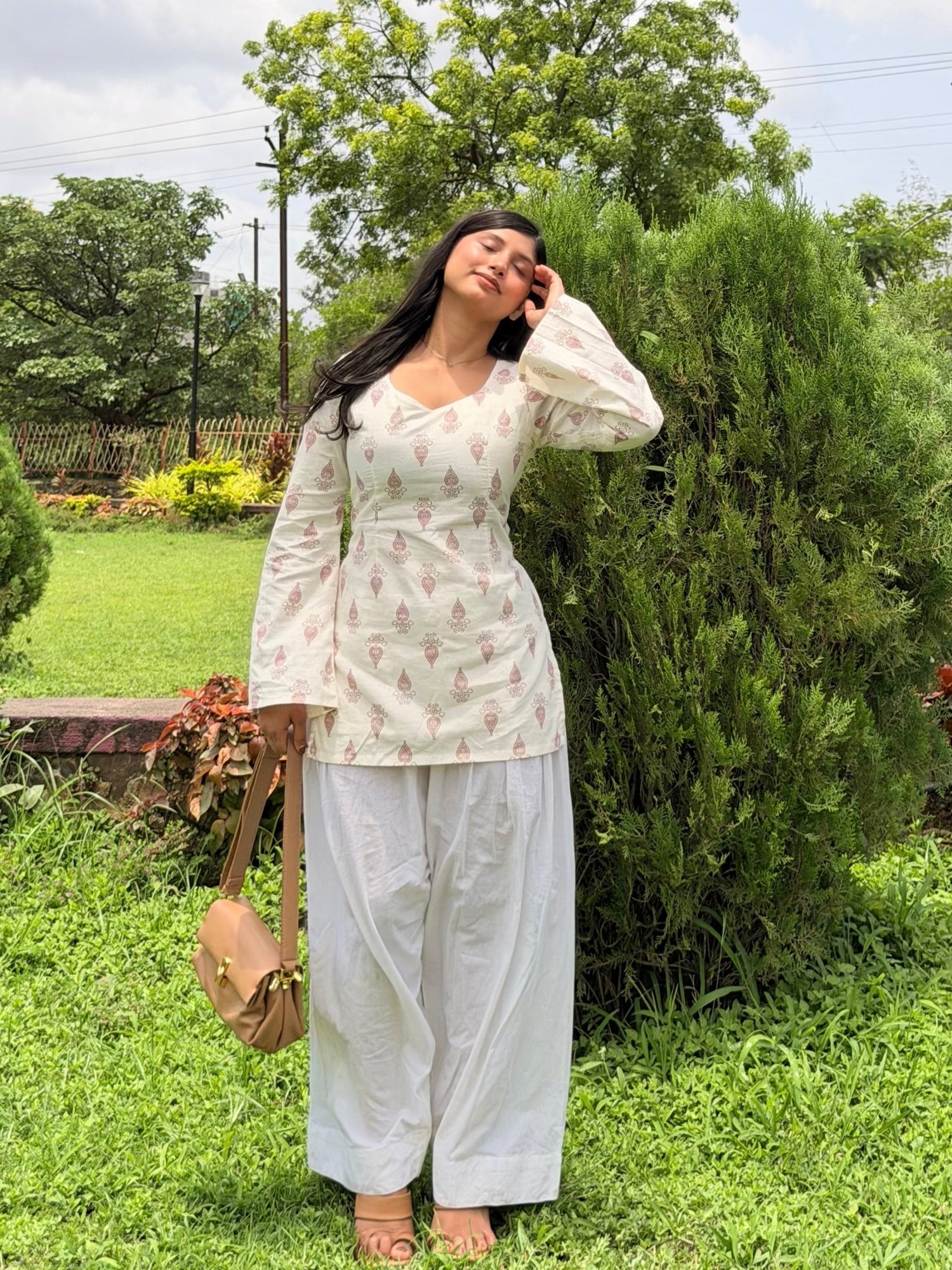 Bela Farshi Kurta Set - Chaayafashion